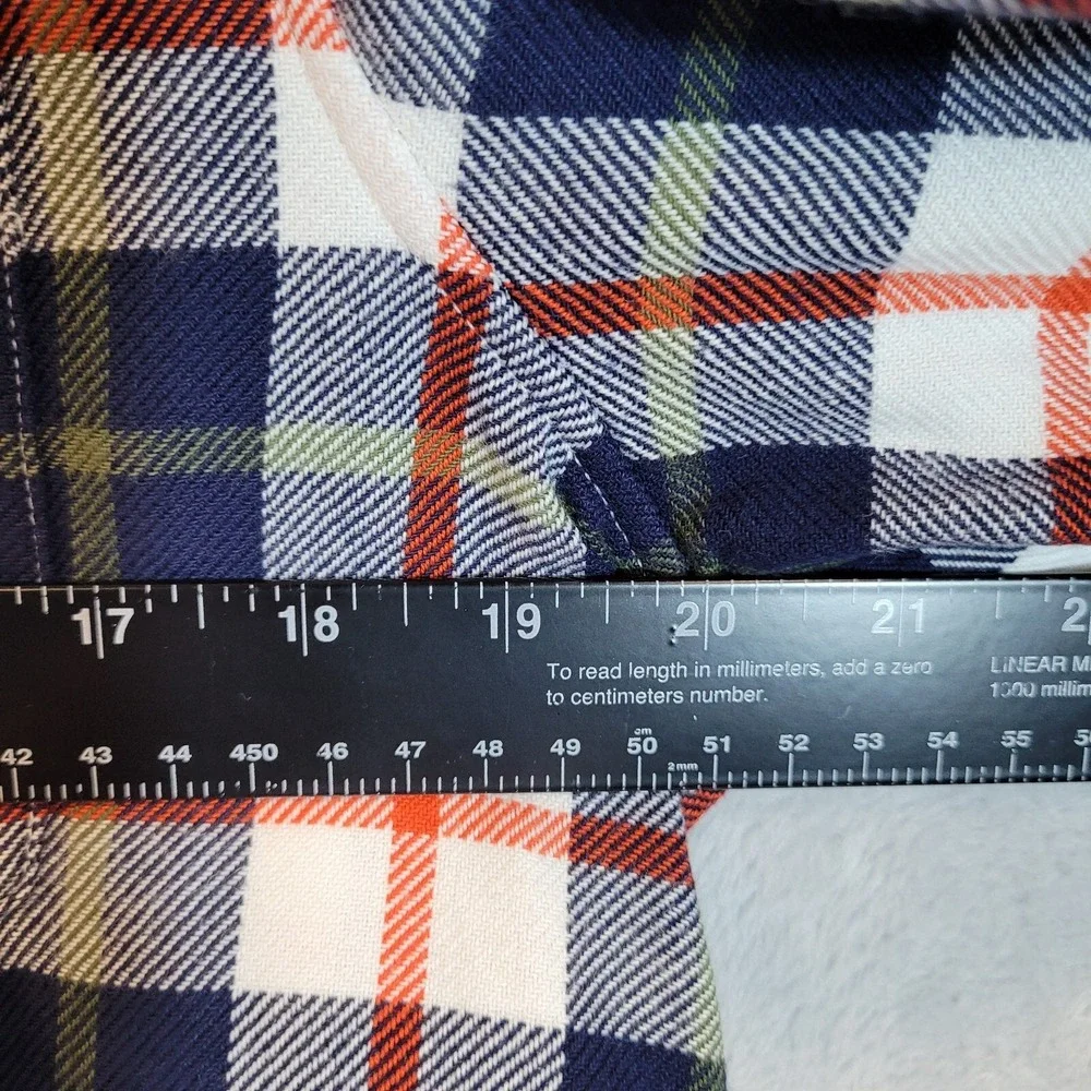 Vineyard Vines Flannel Shirt Men's Medium Plaid Long Sleeve Cotton